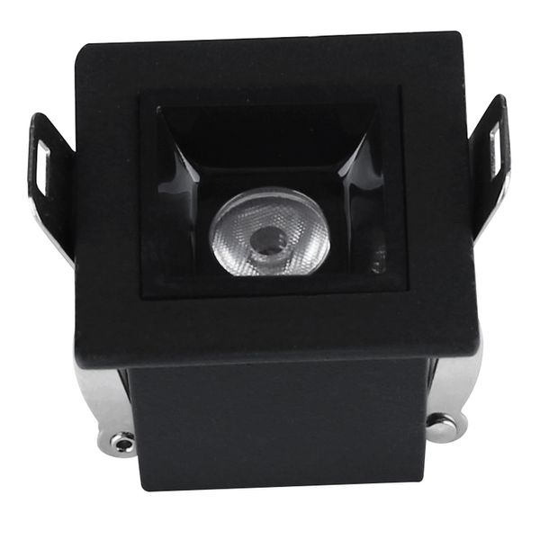 Mini Spot Focco Preto 2700K 3W Gaya