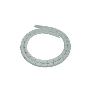Organizador de Fios Espiral Kit-Flex 1" 1 Metro Branco