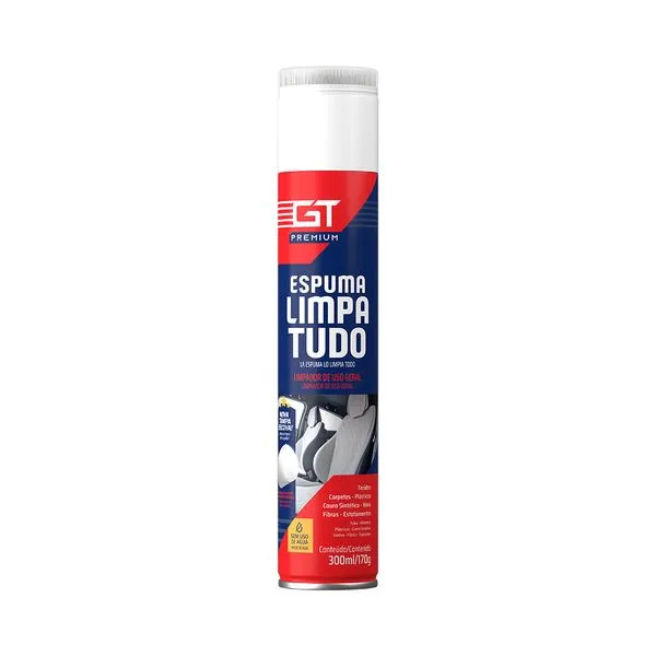 Espuma Limpa Tudo 300Ml Gt Premium