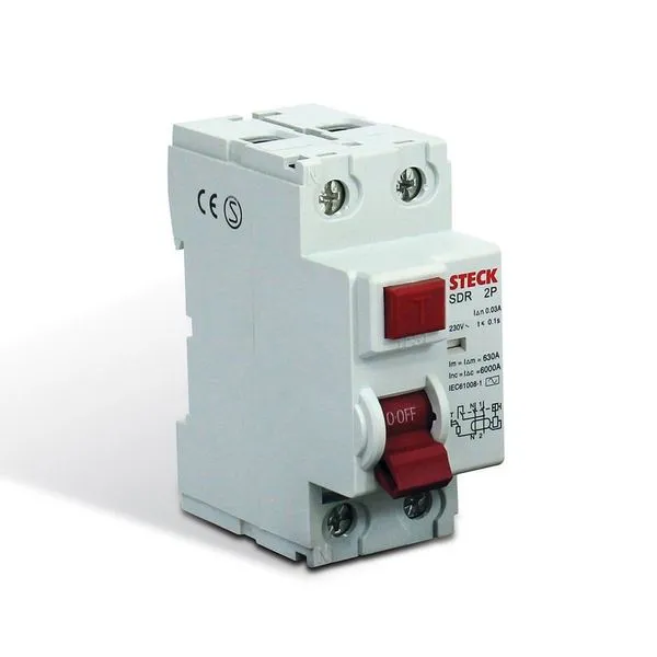 Interruptor Diferencial 40a 2p 30ma Steck