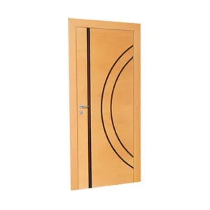 Folha de porta decorada frisada Concept 10 210x62cm mogno Randa