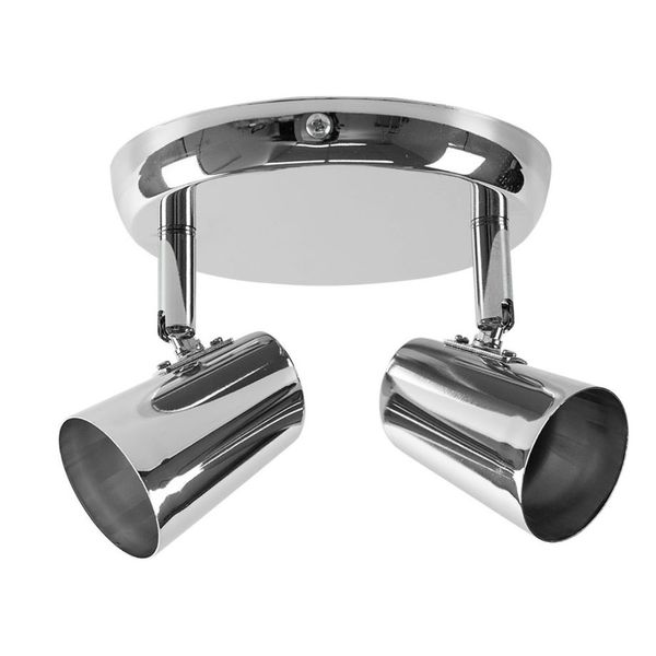 Spot De Sobrepor New Short 2 Luzes GU10 LLumm Bronzearte