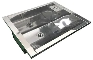 Tanque Inox Instalação Gabinete Aço Escovado 630x530x280mm Fabrinox