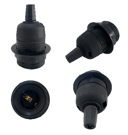Soquete Universal Com Niple Com Arruela Preto Ct01Pc Bricopack