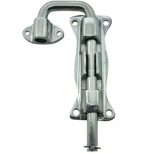 Fecho Trinco Para Porta Camarão Polido Stanfer