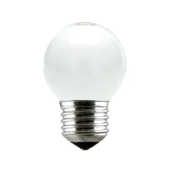 Lâmpada Incandescente Bolinha Leitosa 40W 220V Taschibra