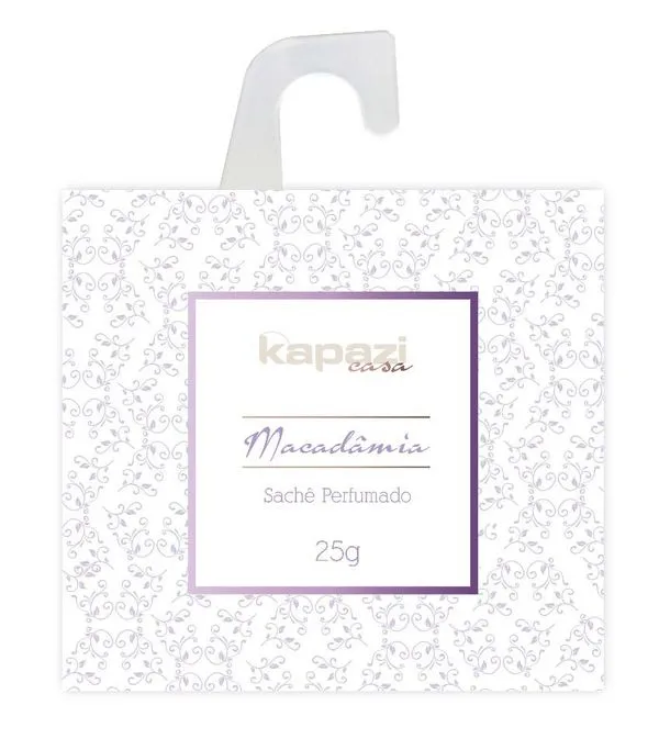 Sachê perfumado 25 gramas macadamia Kapazi