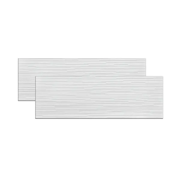 Revestimento Risca Branco Acetinado 30X90,2cm Caixa com 1,08 m² Retificado Incepa