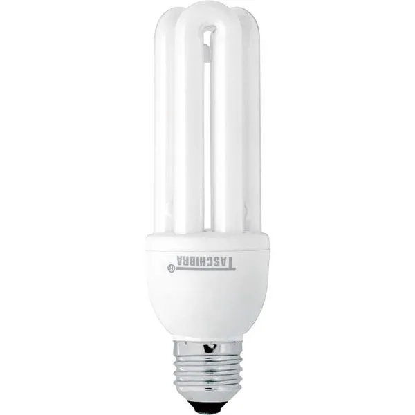 Lâmpada eletrônica fluorescente Taschibra 3u 127v 20w