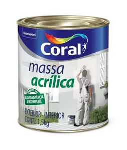 Massa Corrida Coral 900ml