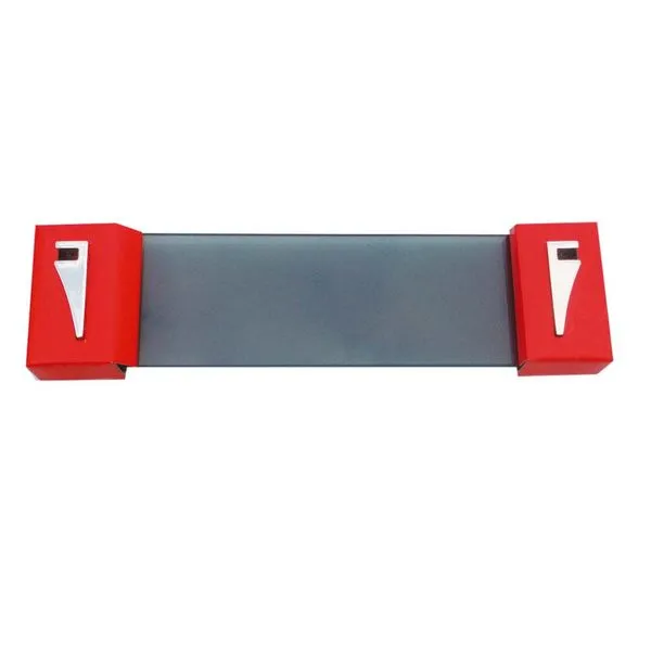 Prateleira Squadro Rack System 40x15cm fumê Rack