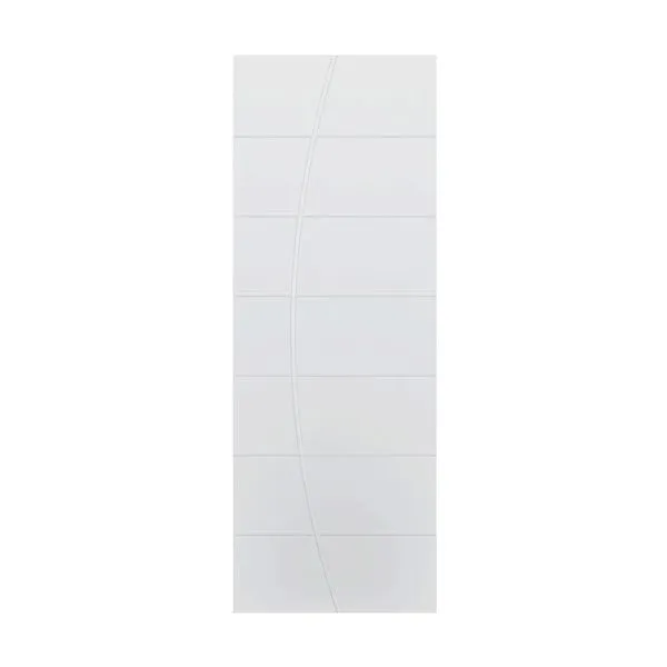 Folha Porta Elegance Sólida MDP Primer Branco 210x70 Vert