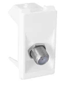 Módulo Tomada Antena De Tv Branco Pial Pop Legrand