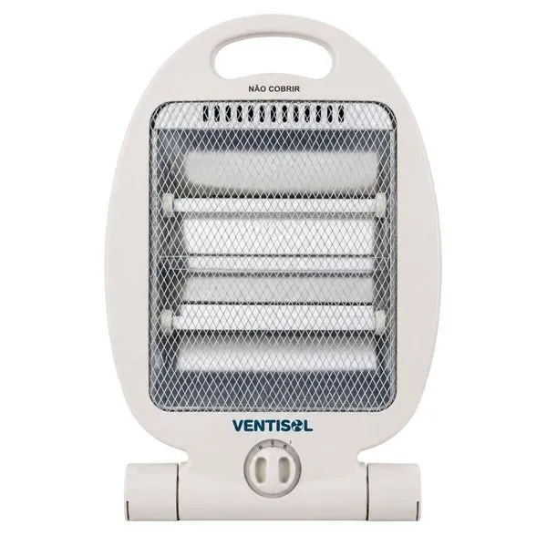 Aquecedor Halógeno Quartzo 800W Ventisol Aquecedor Halógeno Quartzo Branco 800W 220V