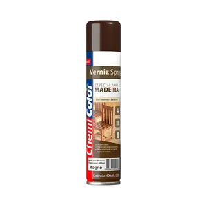 Verniz Spray 400Ml Madeira Mogno Chemicolor