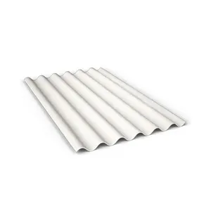 Telha Ondulada Brasilit de Fibrocimento 183x110cm 5mm Top Comfort Branca