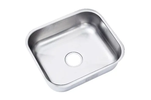 Cuba Inox Aço 430 40x34x14cm N03 Funda Polimento Brilhante Fabrinox