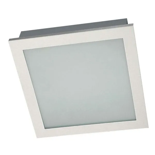 Plafon de embutir para 3 lâmpadas E27 100W branco Pantoja