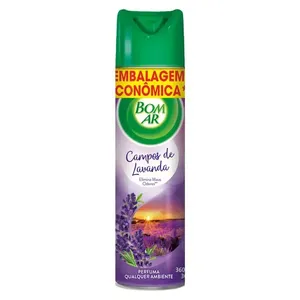 Bom ar campos de Lavanda Embalagem Econômica 360 ml Bom Ar Lavanda Embalagem econômica 360ml