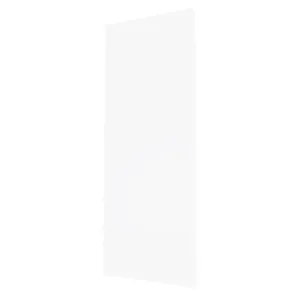 Folha Porta Lisa Colmeia Pintada Branco 210x62 Vert