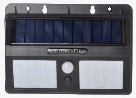 Luminária de Led Solar c/ Sensor 8W 3000K Gaya