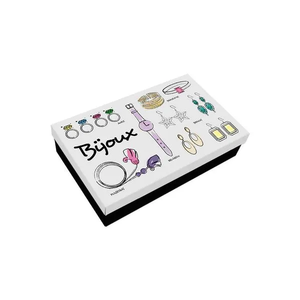 Caixa organizadora de aço Minhas Bijoux Geguton
