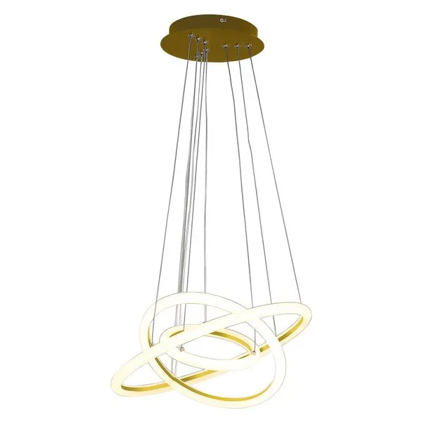Pendente Space Orbital Triple 49W 3000K LLumm Bronzearte