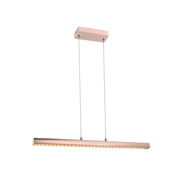 Pendente de Led de metal cabo ajustável de 150cm cobre Quality