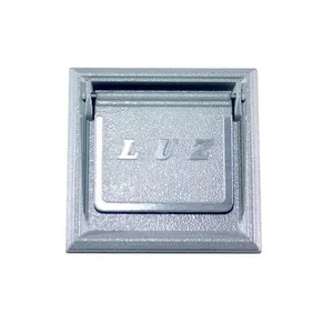 Visor de Luz Reto de Embutir de Alumínio Branco Eco Pintart Visor de luz reto de embutir branco de alumínio Eco Pintart