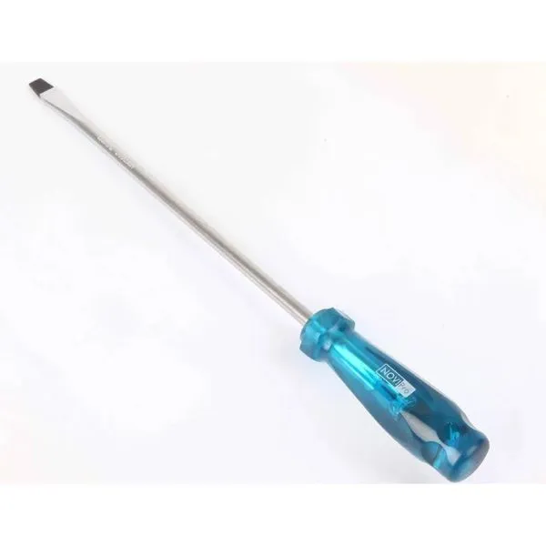 Chave de Fenda Transparente Novipro 6x200mm (1/4x8") Chave de Fenda Transparente 6x200mm (1/4x8") Novipro