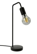 Abajur Edison Preto 1xe27 (Soquete) (40w) 127/220v Orluce