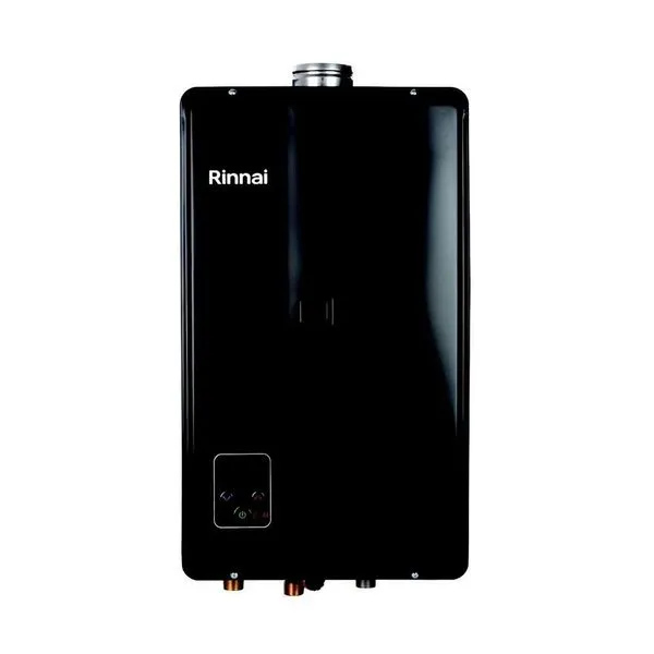 Aquecedor de Água a Gás Digital Rinnai REU-E331 FEH 32,5L GN Preto Bivolt Aquecedor De Água A Gás Digital Reu-E331 Feh 32,5L Gn Preto Bivolt Rinnai