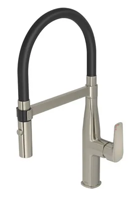 Monocomando Cozinha Level Motion Inox Preto Deca 2274Inxpt