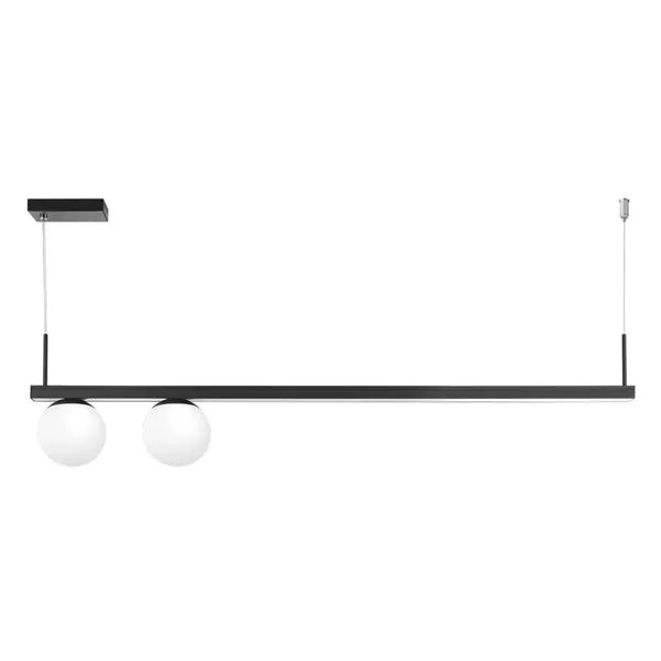 Pendente Golf Bola 14W Preto 127V LLumm Bronzearte