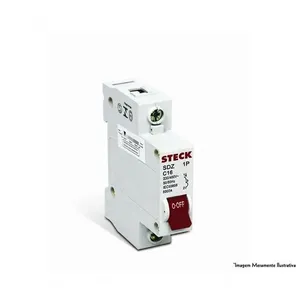 Disjuntor Steck Unip Serie Sd61 D 20A Curva C 3Ka