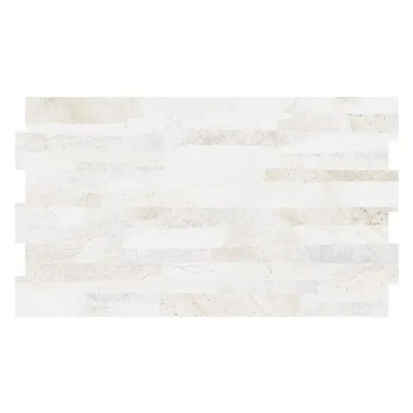 Revestimento Encaixe Oasis Perola Bege Esmaltado 31x54cm Caixa com 1,51 m² Borda reta Savane