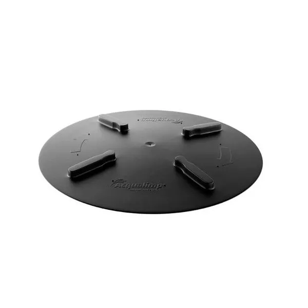 Tampa para caixa d'agua 60cm preto Acqualimp