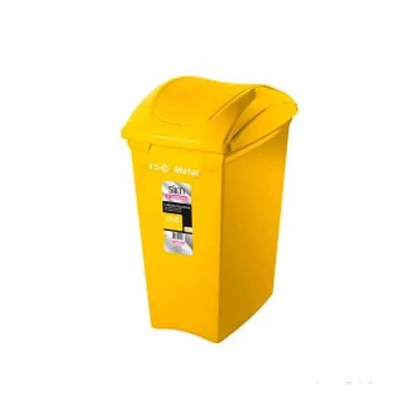Lixeira Seletiva Sanremo 40 Litros Amarela
