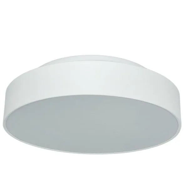 Plafon Sobrepor Para 5 Lâmpadas E27 Branco Ibiza Tualux