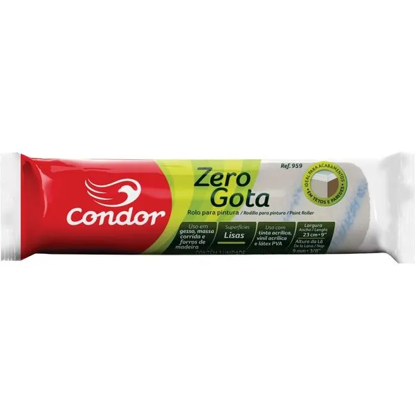 Rolo De Lã 959 Sem Suporte 23Cm Condor