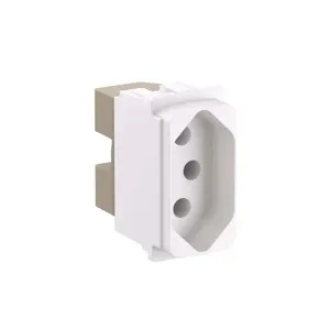 Módulo Tomada 2 Polos e 1 Tomada Zeffia Legrand 20A Branco