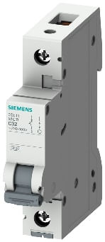 Disjuntor 5SL1 163-7MB Curva C 63A Monopolar 3KA 380/200VCA Siemens