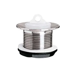 Válvula de escoamento para tanque curta 1.1/4" cromada Forusi