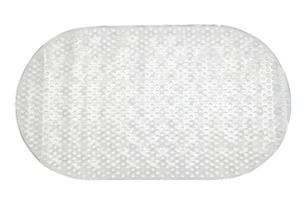 Tapete para Box em PVC 39x69cm Cristal Kapazi