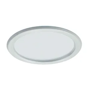 Luminária de embutir redonda 1140 LED 127V 14W 5700K branca Bonin