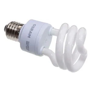 Lâmpada eletrônica fluorescente Twist 8.0Hs 127V 18W 6500K branca Osram