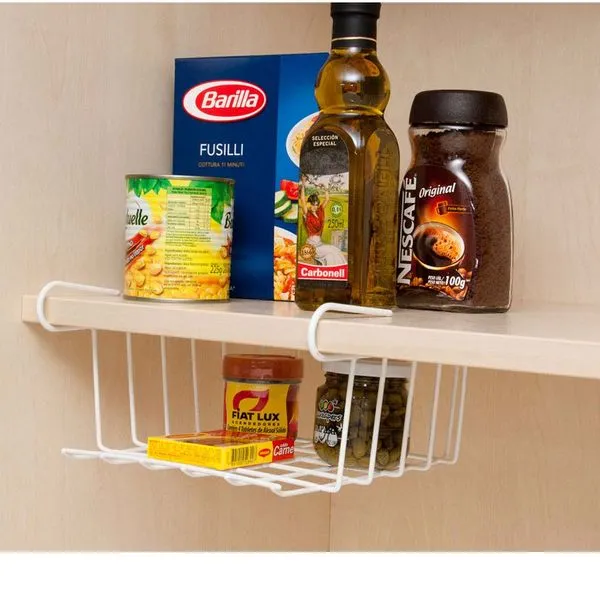 Organizador de armário Gavetex pequeno branco Metaltru