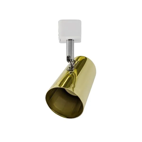 Spot de sobrepor para trilho 60W dourado Bronzearte