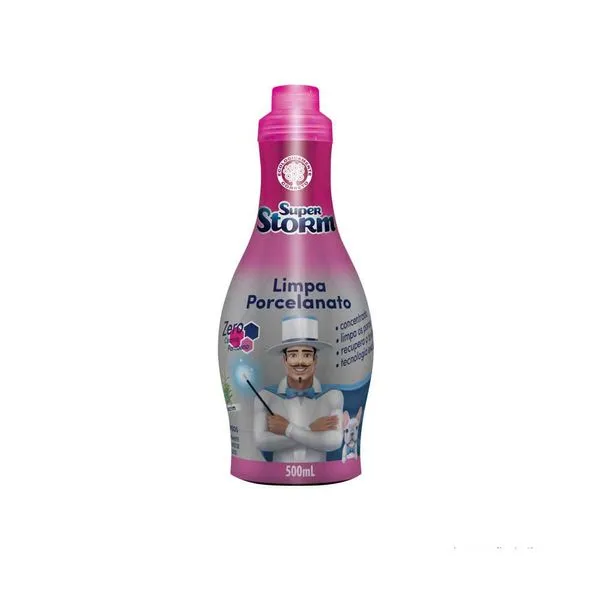Limpa porcelanato Super Storm 500ml Pulvitec