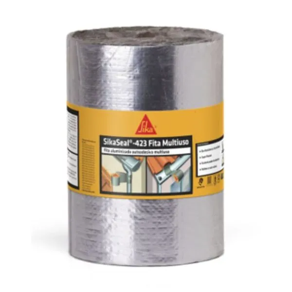Fita Multiuso Sikaseal 423 Manta Autoadesiva 10m Sika Fita Multiuso Sikaseal 423 Manta Autoadesiva 20cmx10m Sika